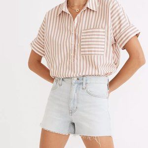 Madewell Relaxed Denim Shorts in Essen Wash